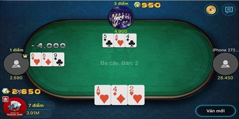 Ba cÃ¢y - Game bÃ i truyá»n thá»‘ng cÃ³ lÆ°á»£ng thÃ nh viÃªn Ä‘Ã´ng Ä‘áº£o