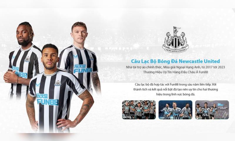 Fun88 - Nhà Tà i trợ ChÃnh Thức Newcastle, Cùng Tìm Hiểu Nhé Fun88 - Nhà Tà i trợ ChÃnh Thức Newcastle, Cùng Tìm Hiểu Nhé